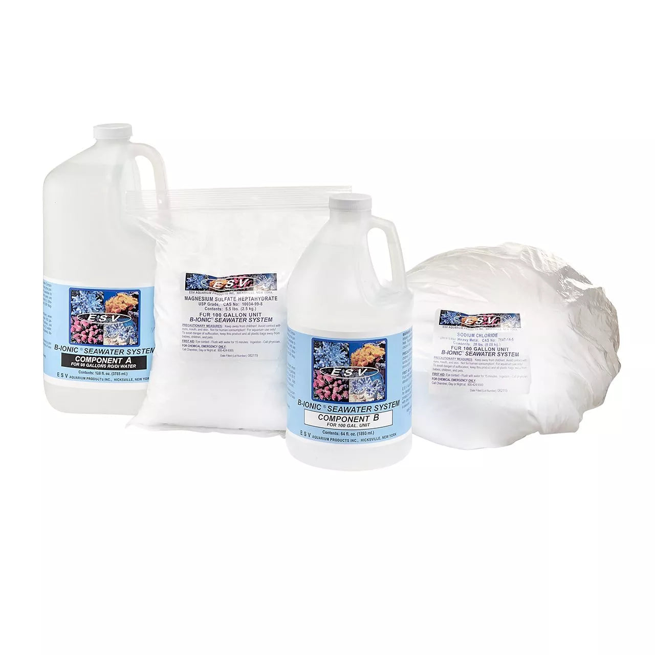 ESV 200-Gallon B-Ionic Seawater System Refill Kit