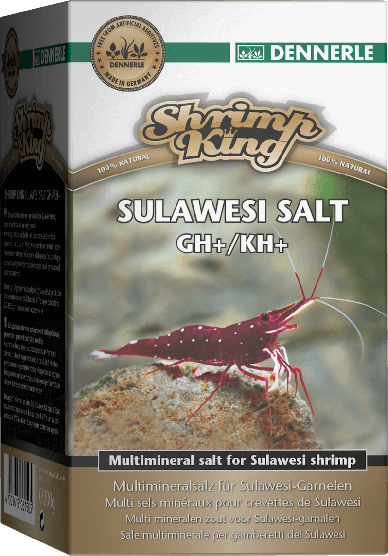 Dennerle Freshwater Shrimp King Sulawesi Salt 200g
