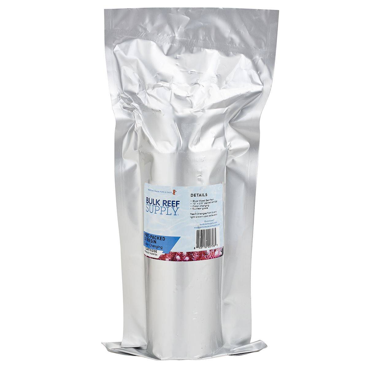 Pre-Packed Bulk Deionization Resin (Color Changing) - Bulk Reef Supply