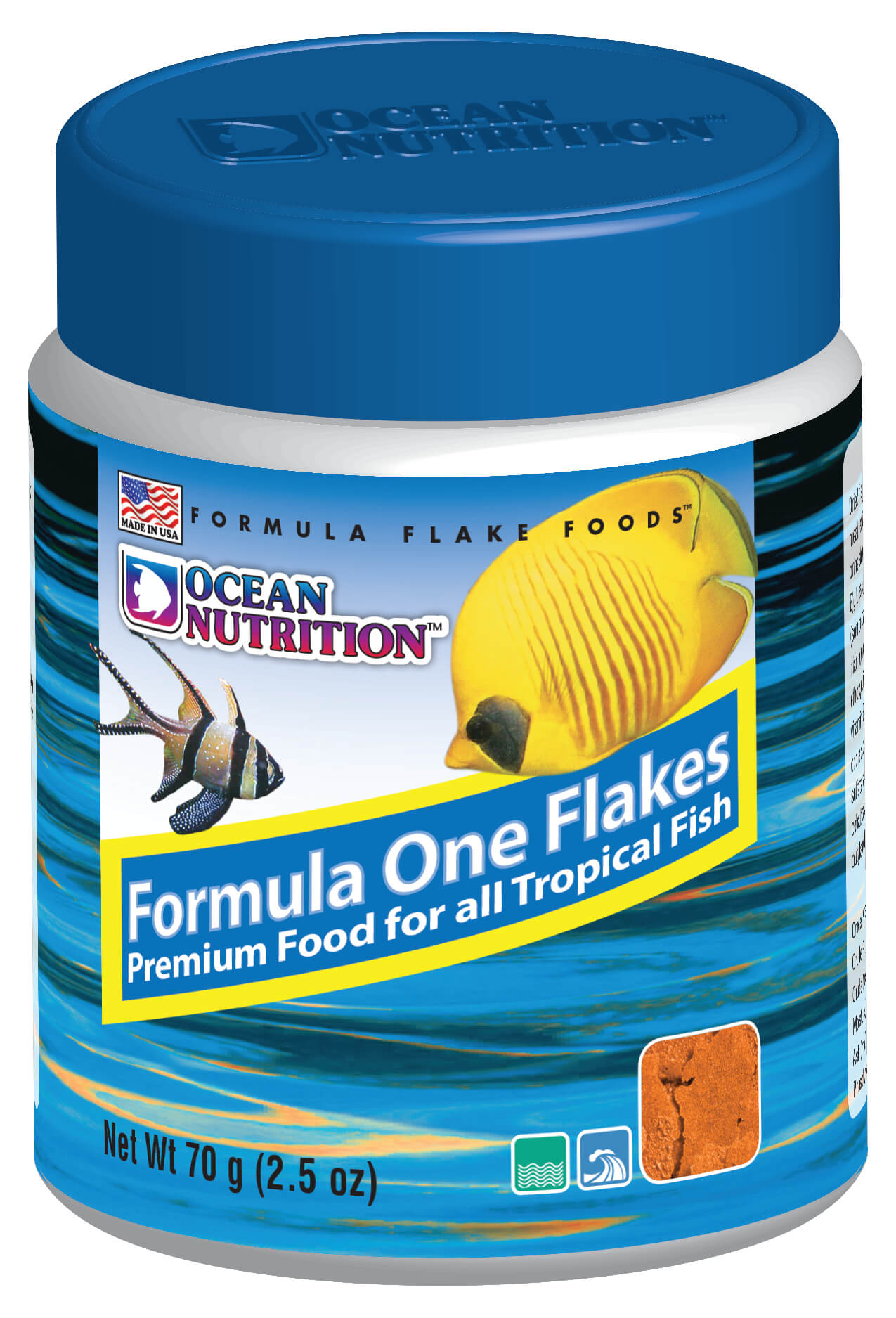 Ocean Nutrition Formula 1 Flake Food - 2.5oz