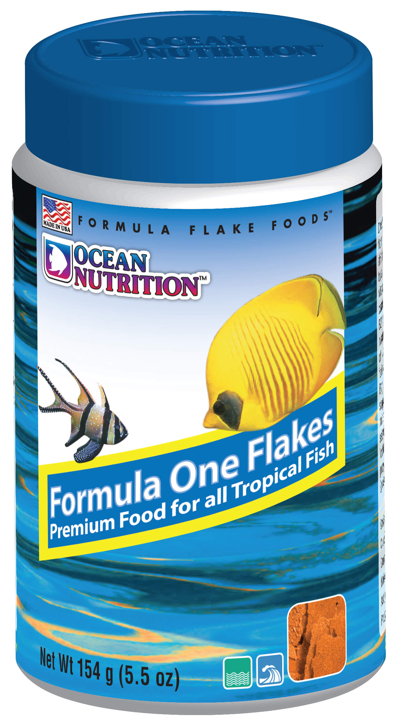 Ocean Nutrition Formula 1 Flake Food - 5.5oz