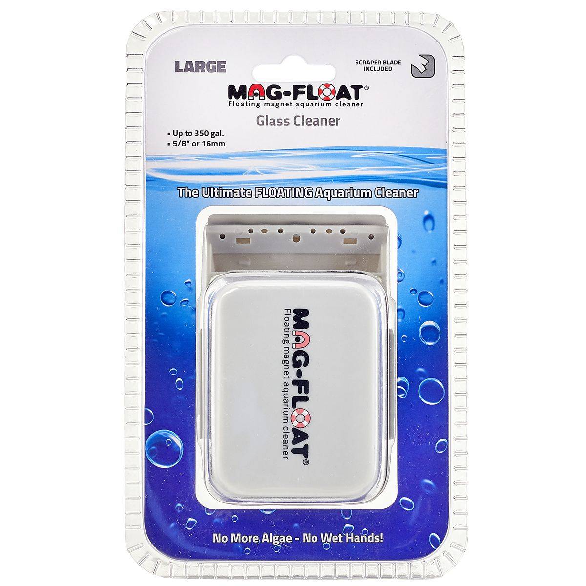 Mag Float 350 Large Glass Aquarium Cleaner - Mag-Float