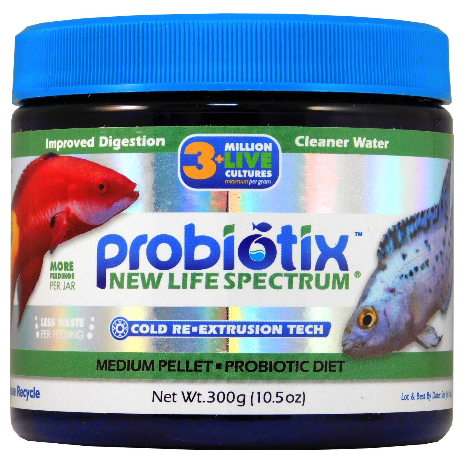 New Life 300g Probiotix Med Sinking Pellet 2mm