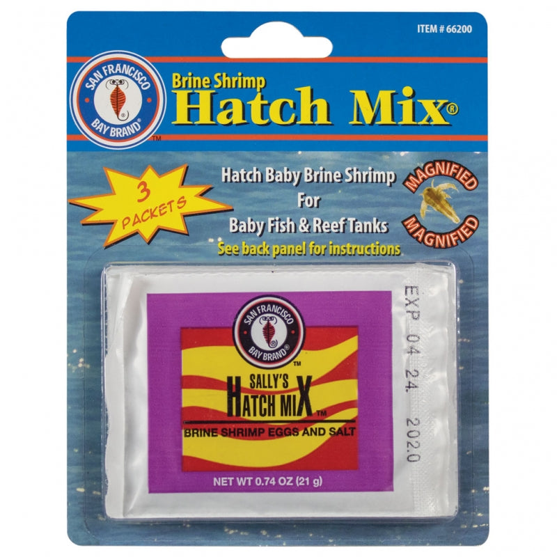 San Francisco Bay Brineshrimp Egg Hatch Mix - 3pk