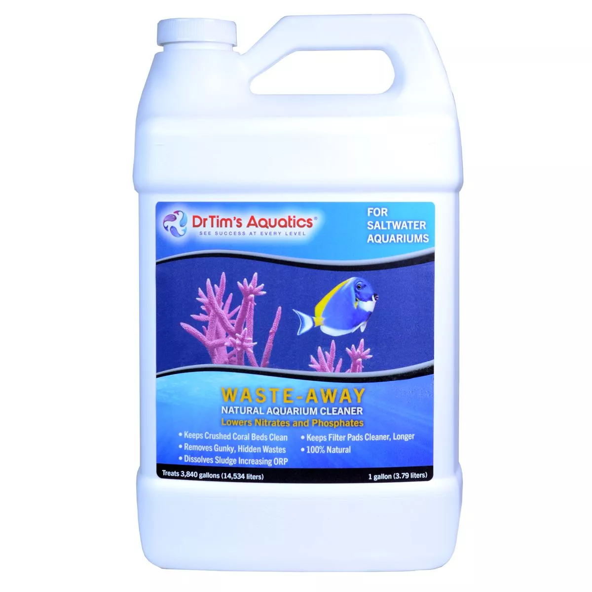 Dr. Tim's Saltwater Waste-Away 1 Gallon (3840 gal)