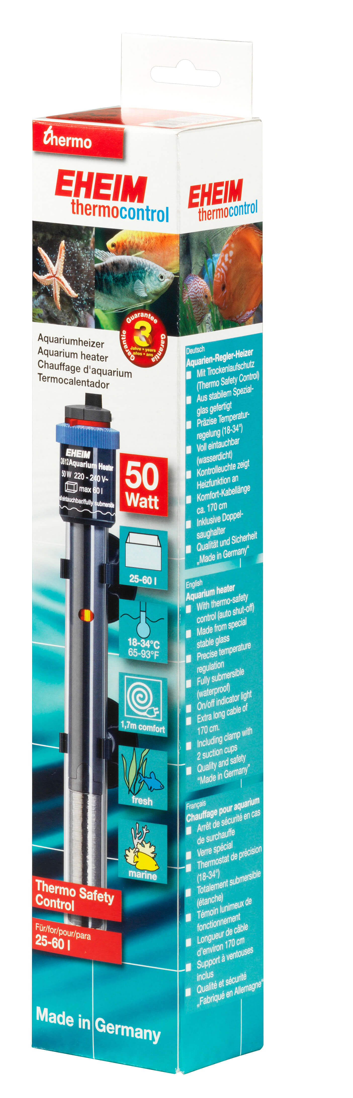 Eheim Jager 50W Submersible Heater