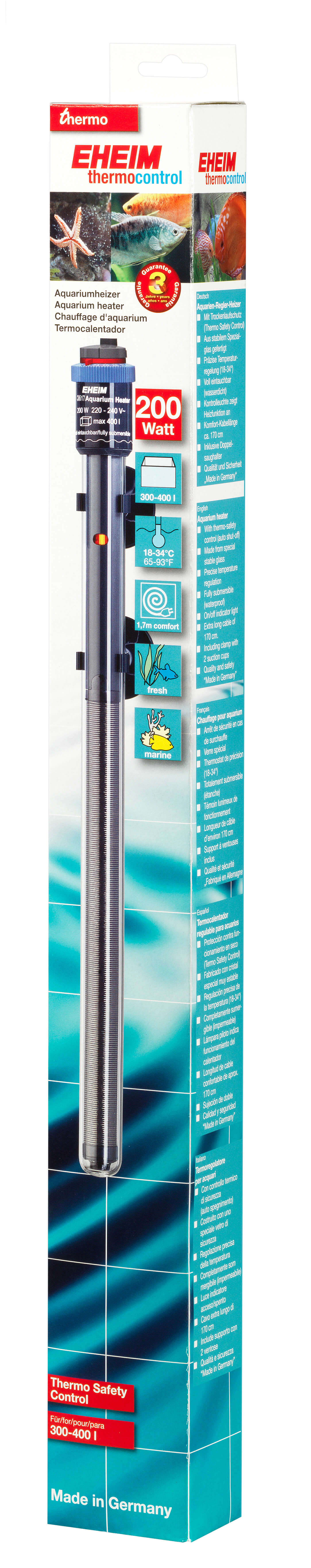 Eheim Jager 200W Submersible Heater