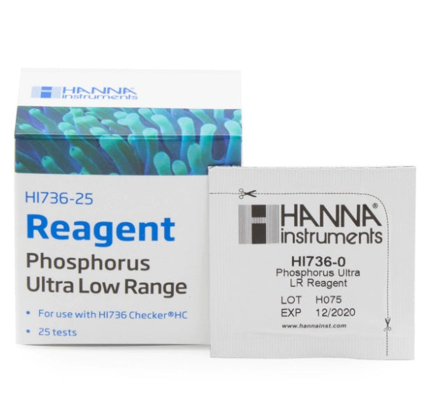 Hanna Phosphorus Ultra Low Range Checker Reagents 25 Tests