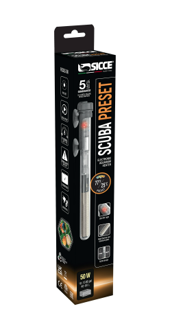SCUBA Preset 50 - Submersible Heater - 50 Watt