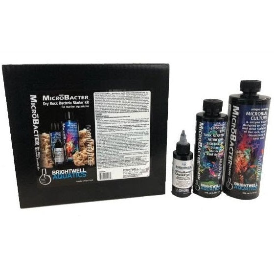 Brightwell Aquatics Dry Rock Bacteria Starter Kit