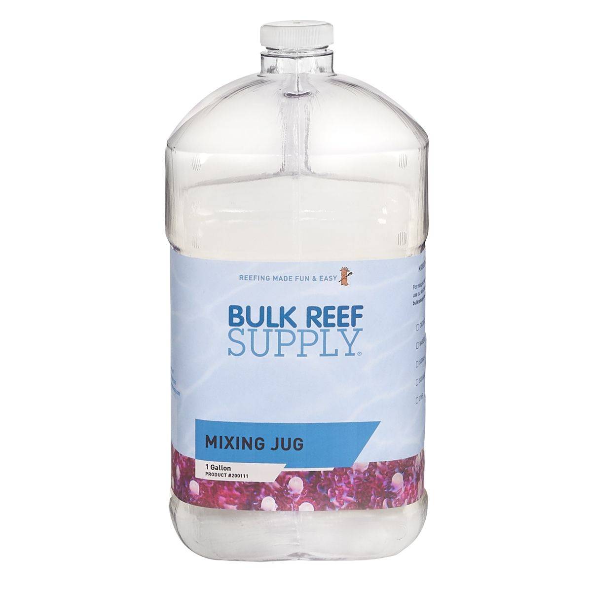 Mixing Jug - 1 Gallon Jug - Bulk Reef Supply