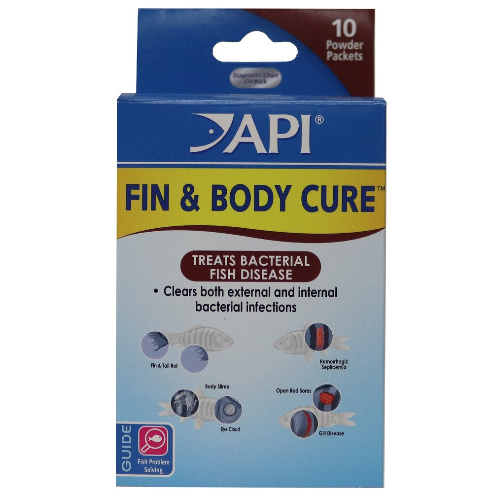 API Fin & Body Cure Powder Packets 10ct