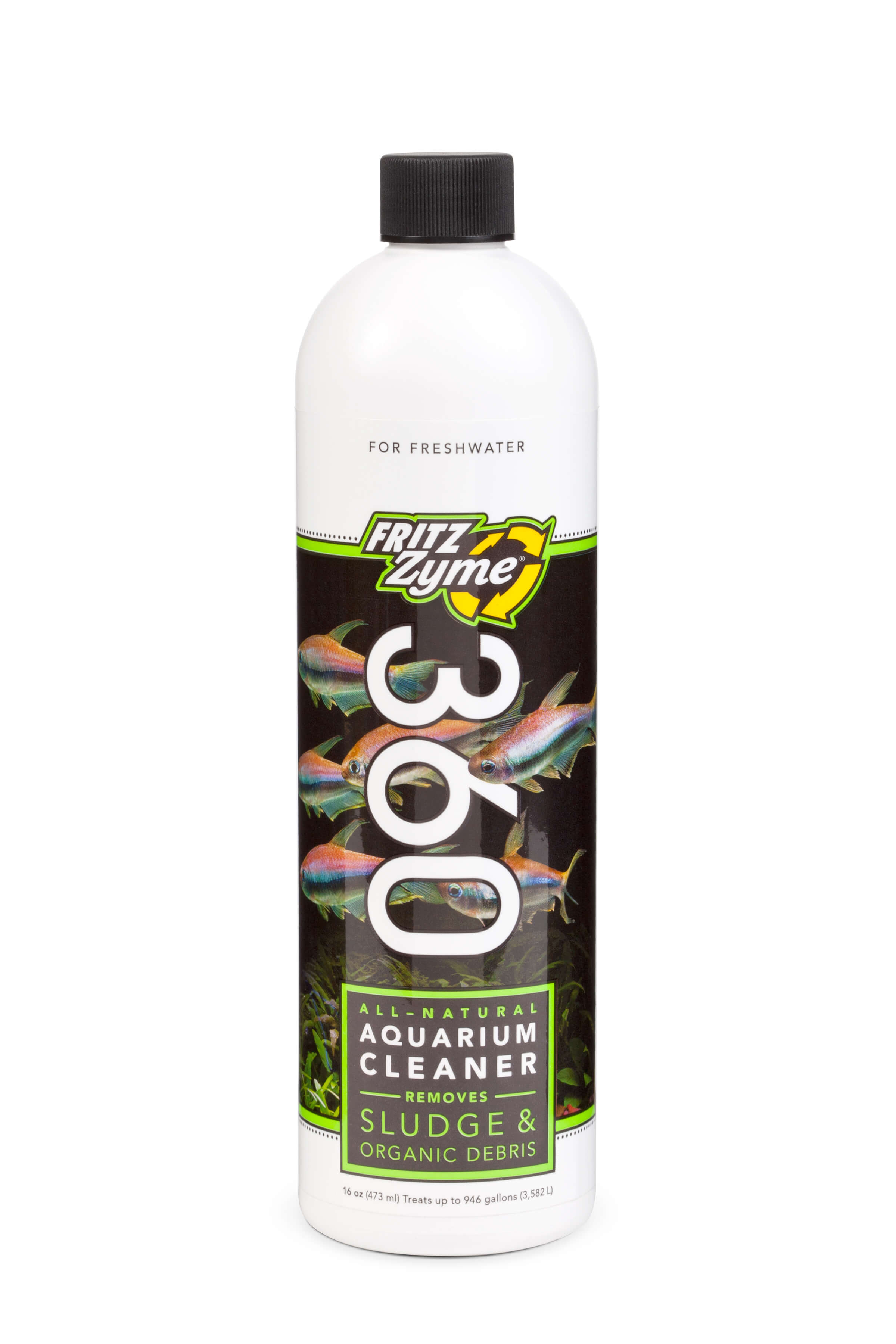 Fritz FritzZyme 360 Biological Aquarium Cleaner FW - 16oz