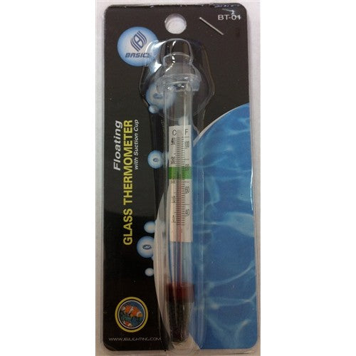 JBJ Glass Thermometer w/ Suction Cup