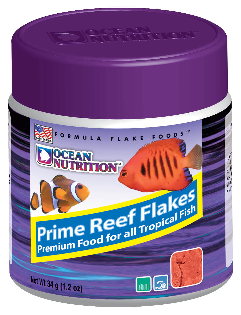 Ocean Nutrition Prime Reef Flake Food - 1.2oz