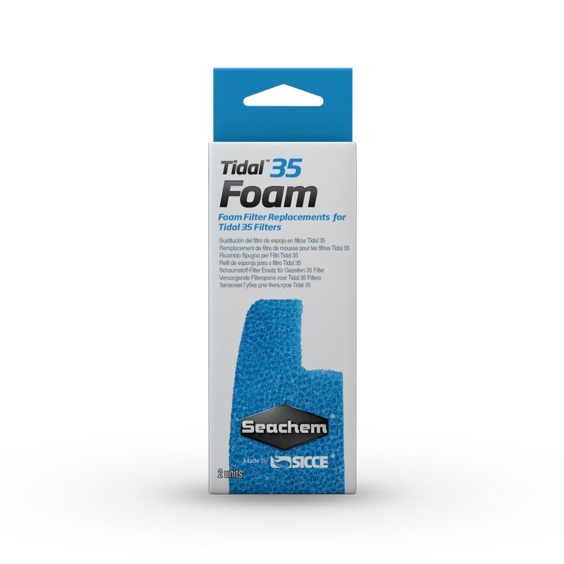 Seachem Tidal 35 Foam (2 Pack)